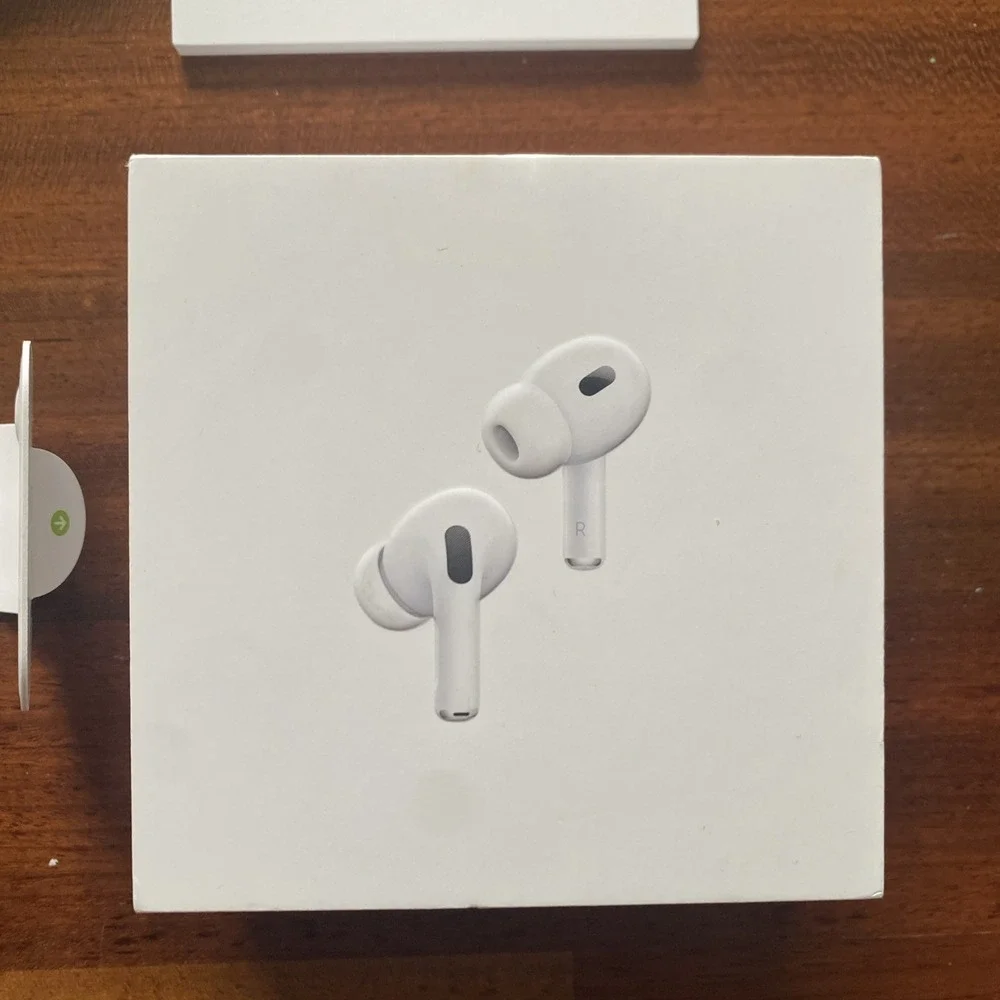 Original Apple AirPods Pro 2nd Generation - Box, Manual, Cord, Tips / No AirPods